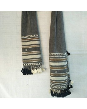 Cotton Stole- Hand Weaving